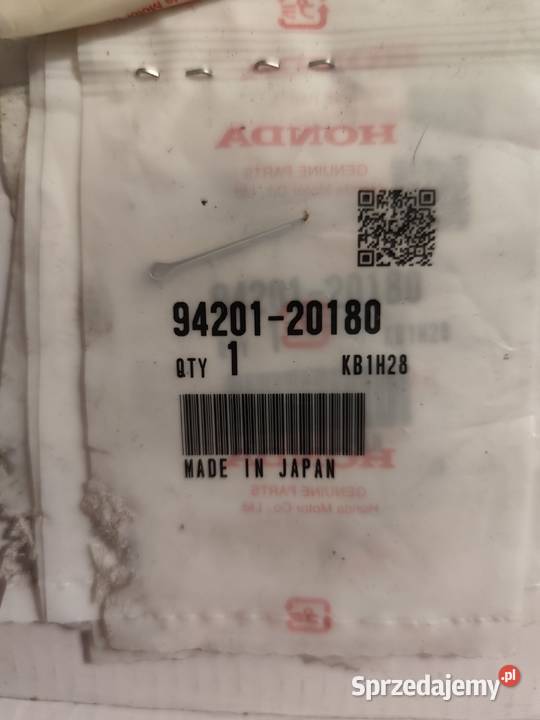 Części do motocykla HONDA Września