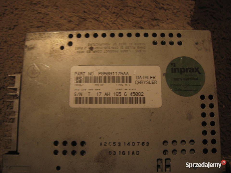 Radio Oryginalne Jeep Compass I Dodge Caliber 06 małopolskie