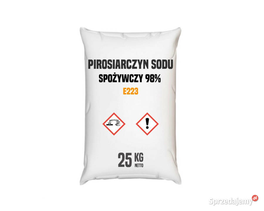 Pirosiarczyn sodu dodatek spożywczy E223 Sulejówek