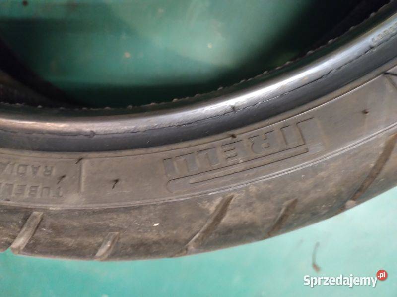 Opony 2 przód motor michelin 12070 zr 17 Łódź