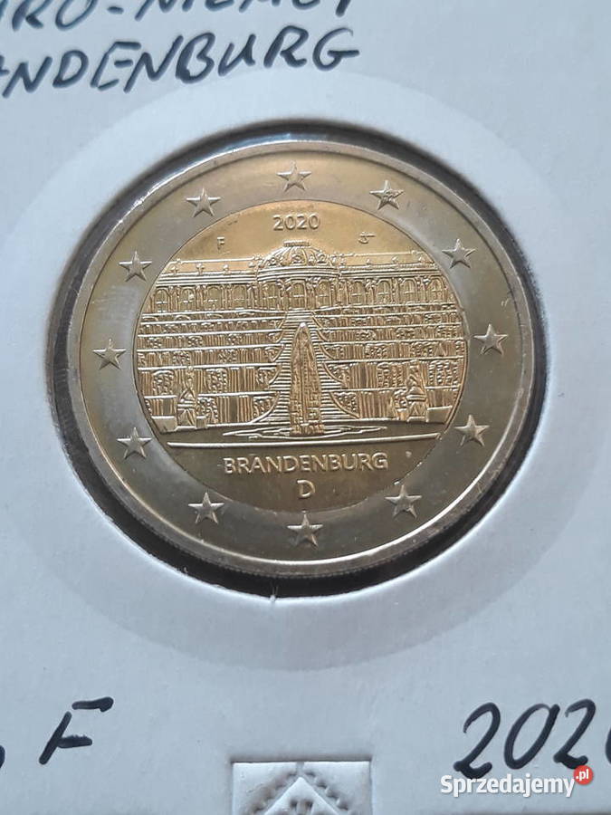 2 Euro Niemcy Brandenburg 2020 rmen F Konin