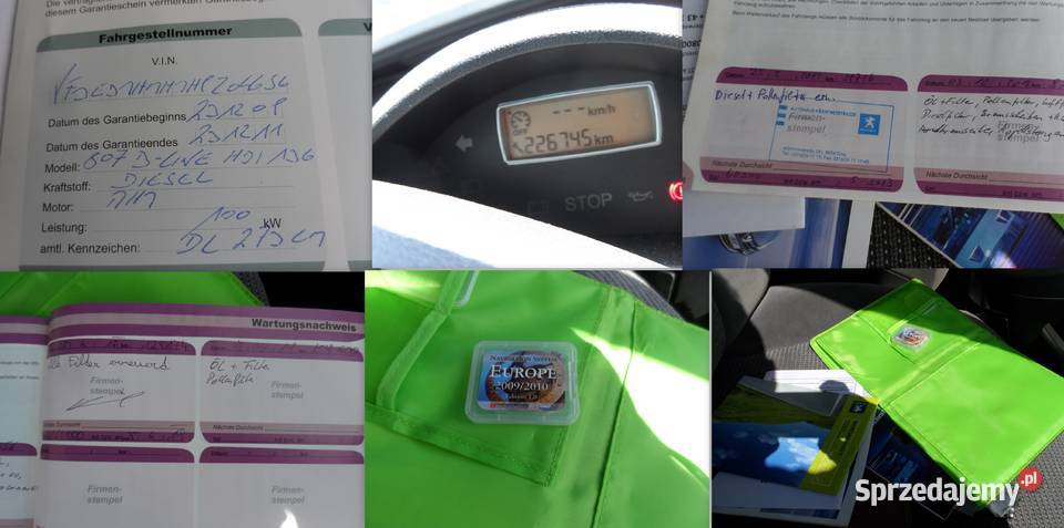 Peugeot 807 20hdi 136 Premium 7 foteli małopolskie Bochnia