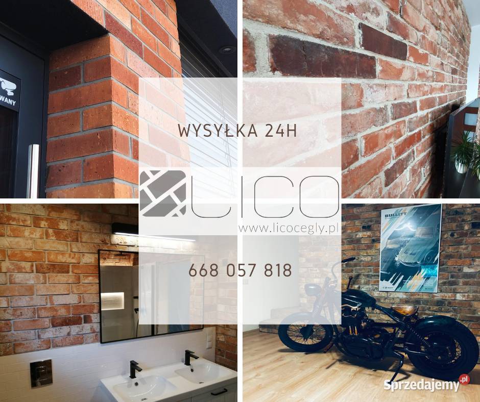 Płytki Ceglane Lico Płytki z Cegły Cegła Loft Mysłowice