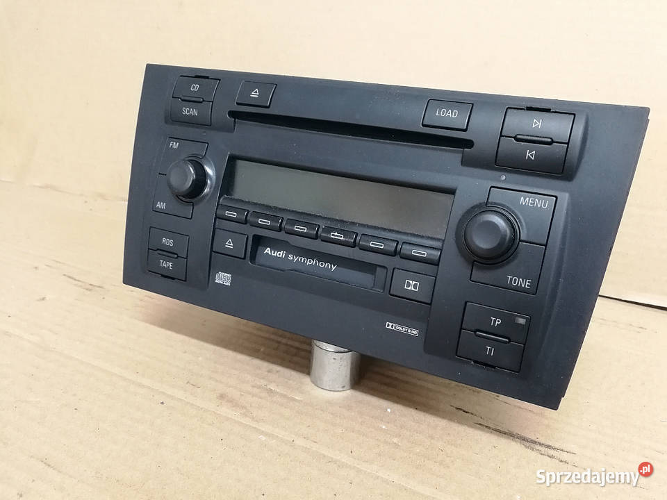 Radio Symphony II 2DIN Zmieniarka 6CD Audi A6 C5