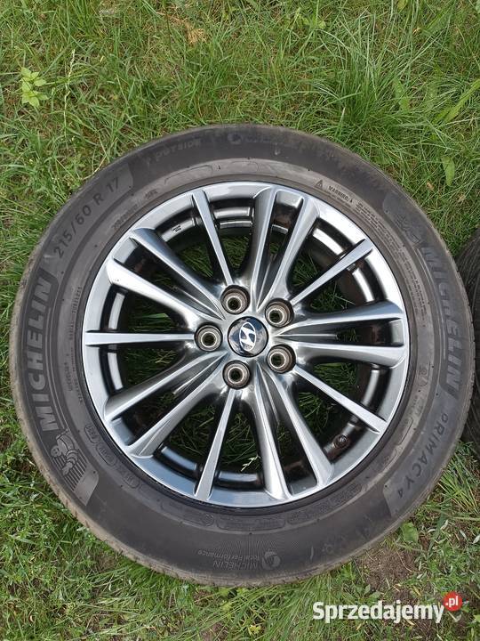 Hyundai koła letnie 17 alufelgi 5x1143 mazowieckie Ostrołęka