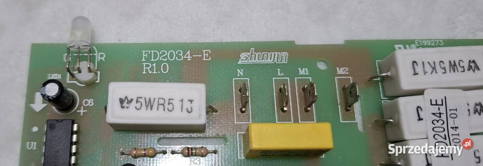 Główna elektronika elektroszczotki FDDBS06 wada Dom i Ogród śląskie Czeladź sprzedam