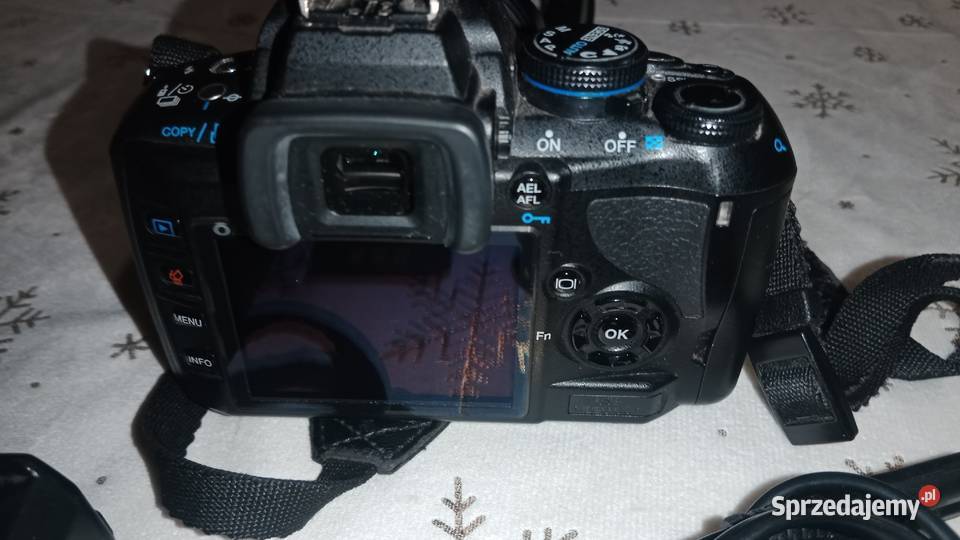 Lustrzanka cyfrowa OLIMPUS E420 zestaw Aparaty Zofiówka sprzedam