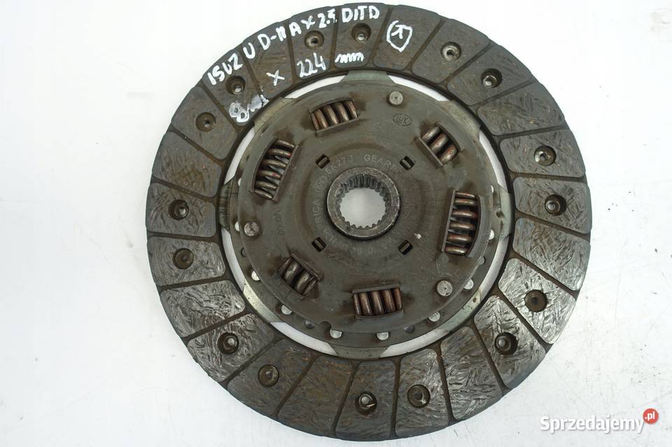 Isuzu D 25 DITD SPRZĘGŁO TARCZA DOCISK Chełm