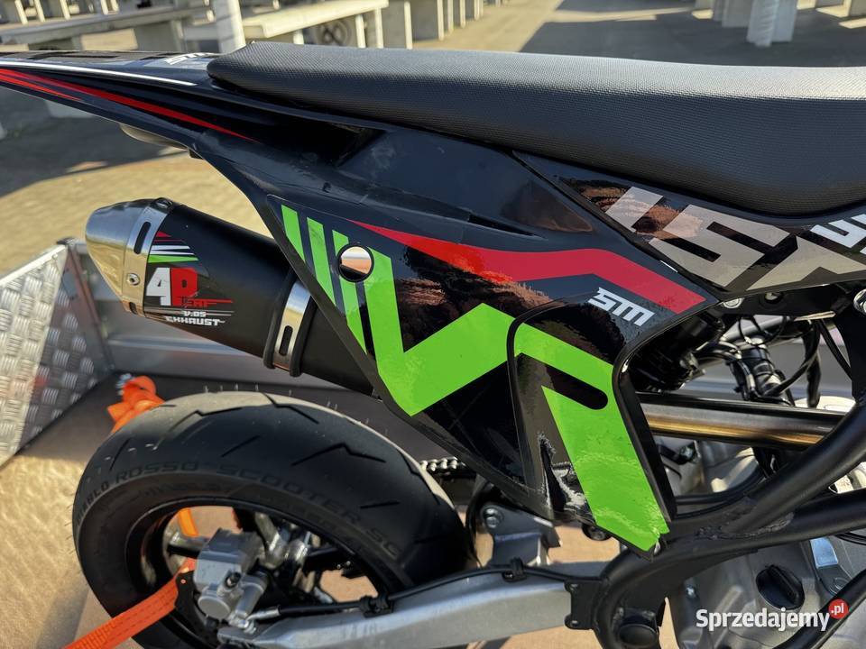 Pitbike 150 supermoto nowe opony wyższy MRF 140 12km Lublin sprzedam