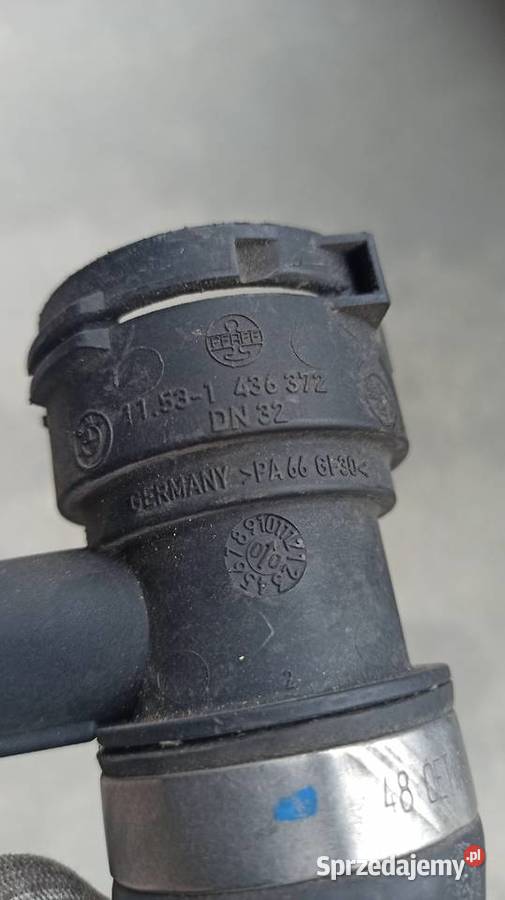 1436373 Wąż Rura wody chłodnicy Bmw e46 320 Ci Dębica