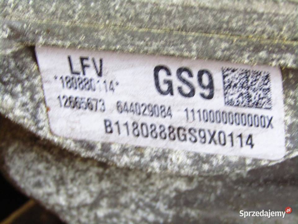 SILNIK SŁUPEK 15 TURBO OPEL INSIGNIA B KOMBI LFV
