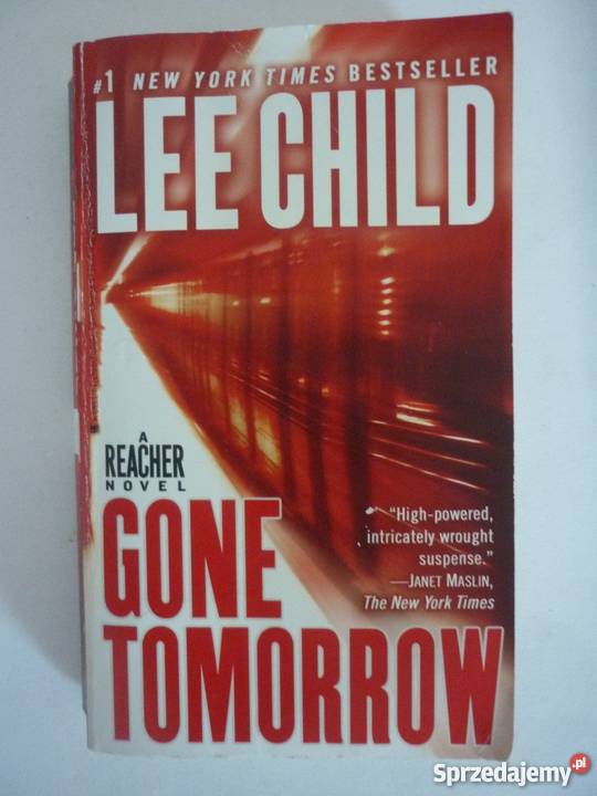 GONE TOMORROW LEE CHILD Elbląg