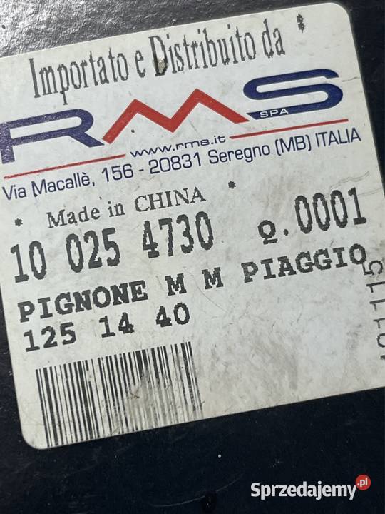 Bendix rozrusznika Piaggio Xevo 125 Kobyłka