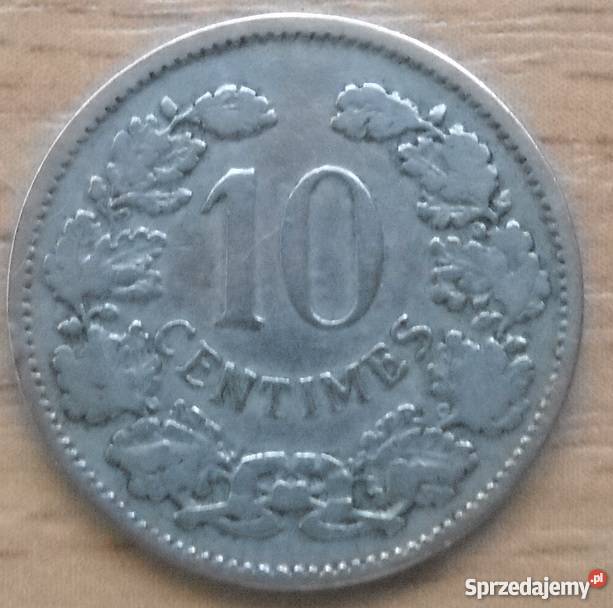LUKSEMBURG10 CENTIMES1901 rADOLPHE