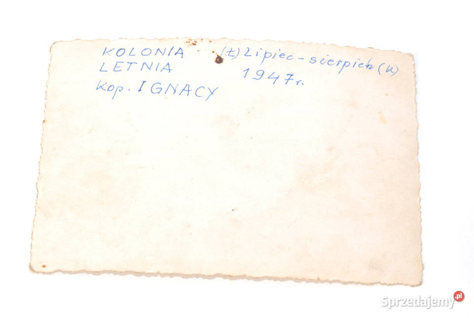 Stare zdjęcie fotografia kolonia letnia w Pocztówki i karty telefoniczne śląskie Cieszyn