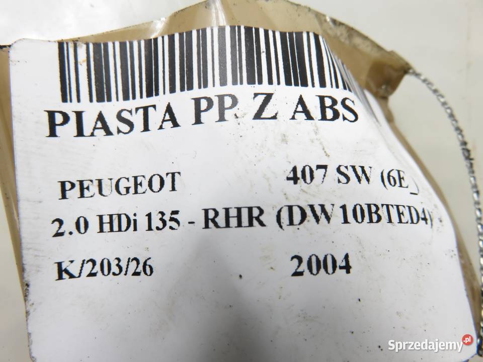 ZWROTNICA PRZEDNIA PRAWA PEUGEOT 407 20 HDi małopolskie