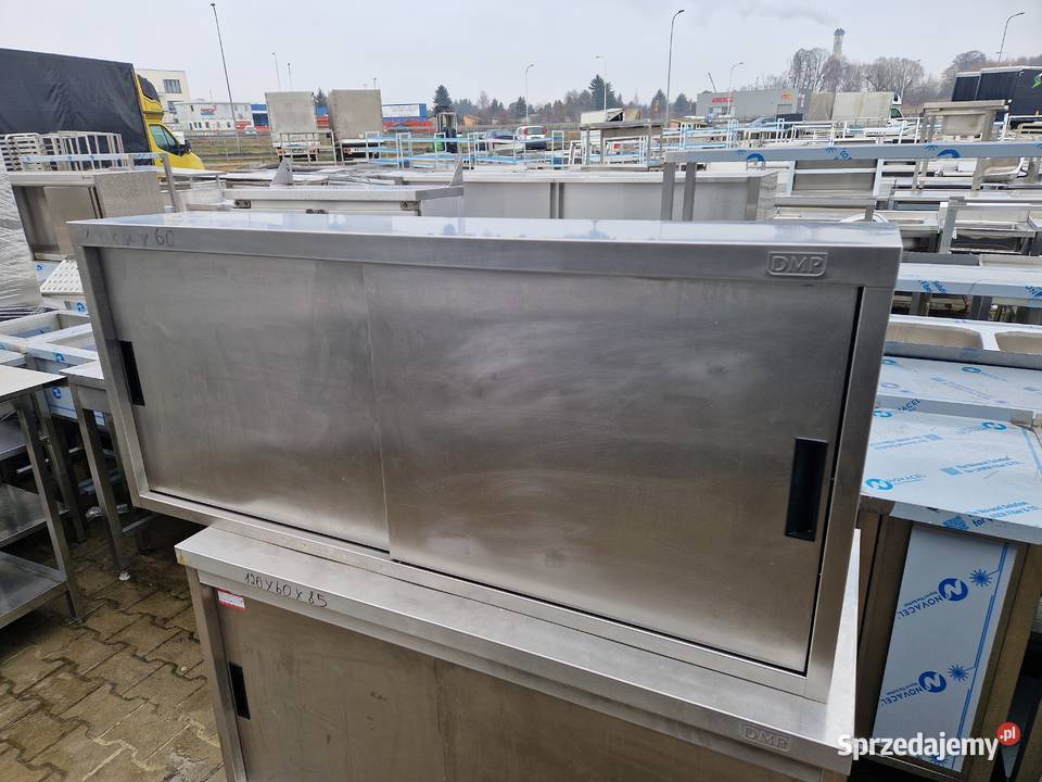 Szafka Wisząca Stal Nierdzewna Drzwi Suwane Gastronomia Ostrów Wielkopolski