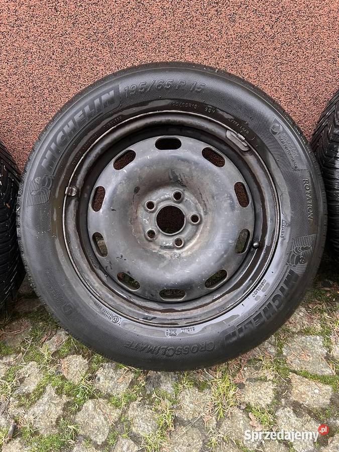 Felgi stalowe z oponami Michelin stalówki 15 Oława