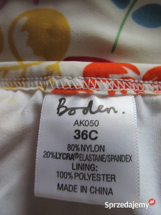 Jednoczęściowy strój kąpielowy Boden 36C80C Rozmiar 36(S) Katowice sprzedam