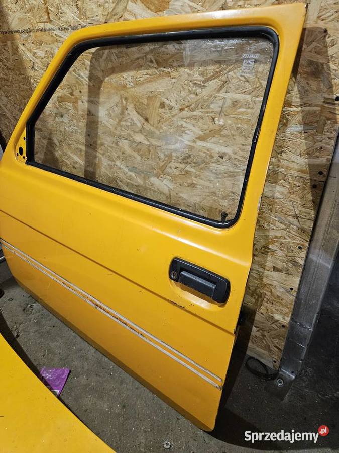 Przednia maska lewe drzwi Fiat 126p Maluch Kłodawa
