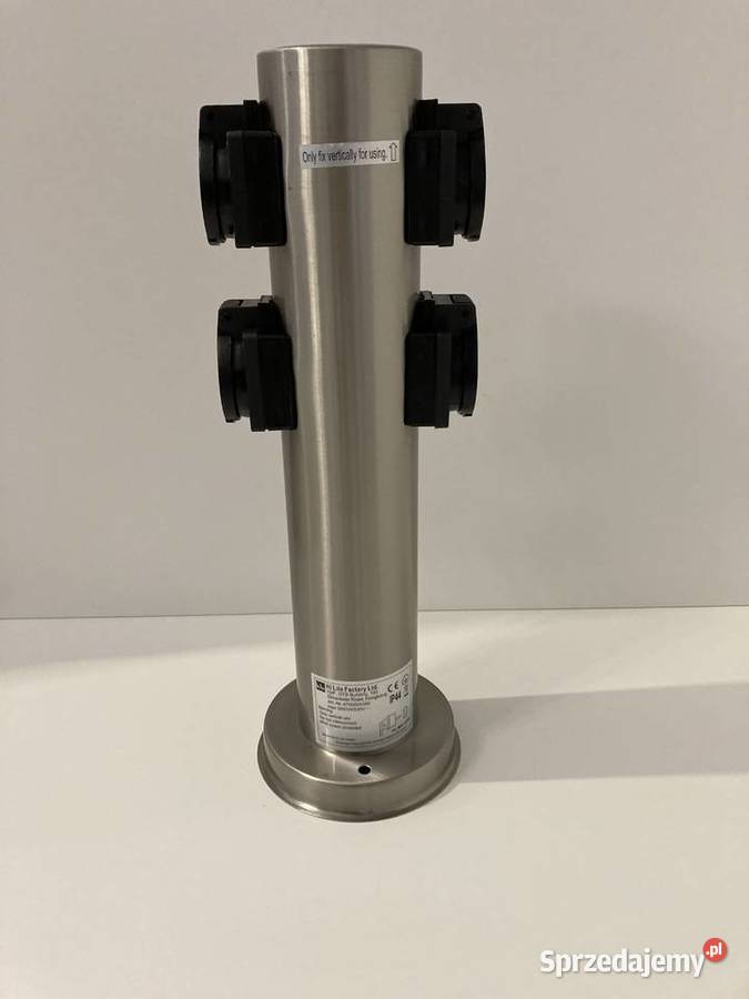 Słupek ogrodowy zewnętrzny z 4 gniazdami 230V wielkopolskie Rokietnica