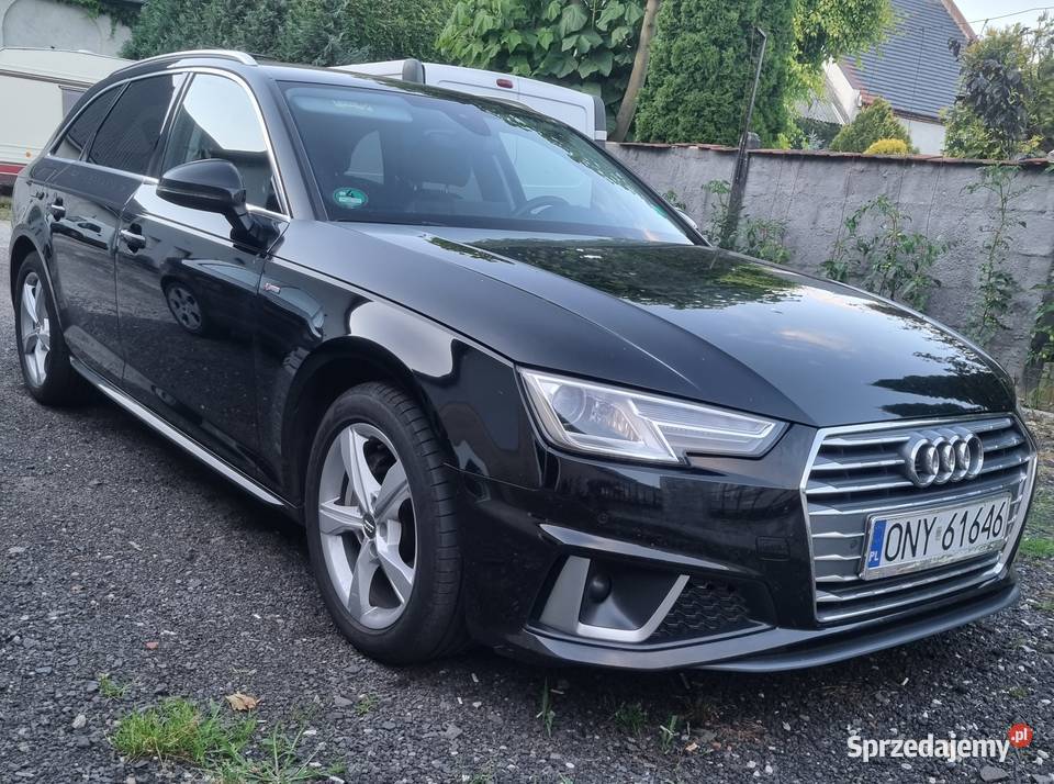 AUDI A4 kombi 19r 40TDI 20tdi 190 sline światła LED A4 Grodków