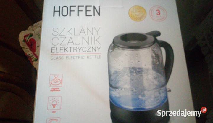 Szklany czajnik elektryczny Hoffen Warszawa