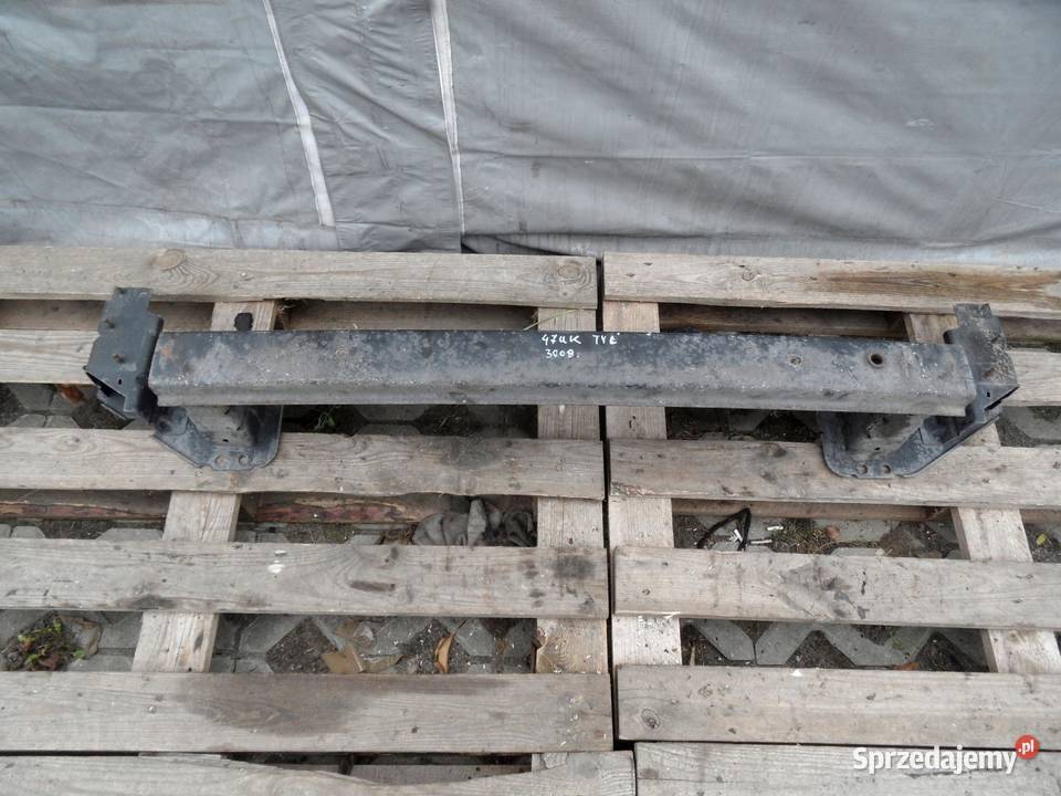 PEUGEOT 3008 I 12r belka zderzaka tył osobowe