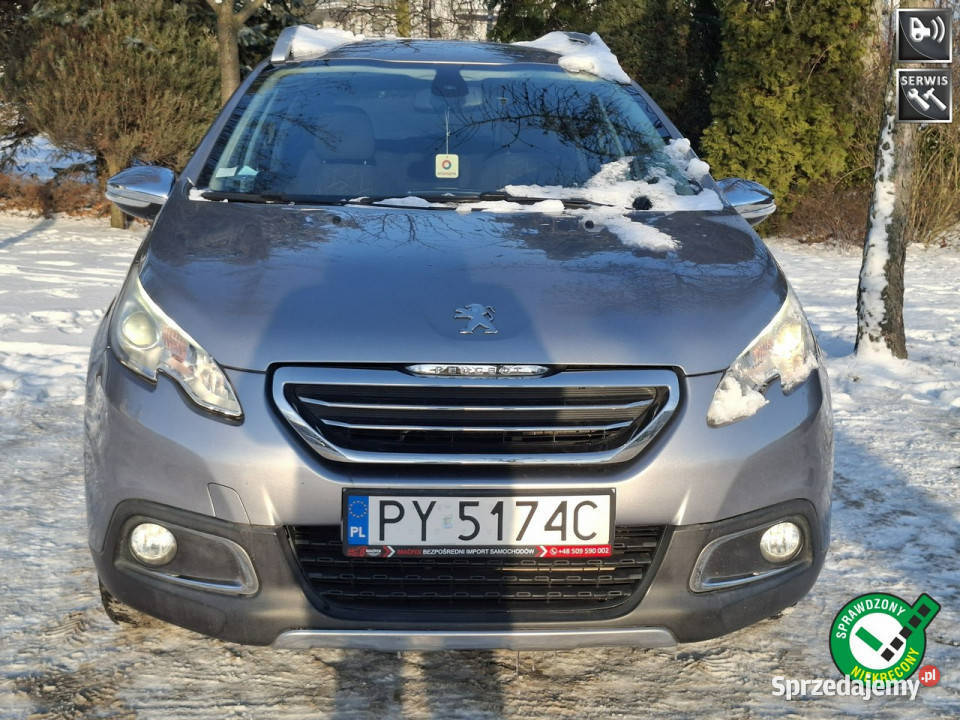 Peugeot 2008 Poznań Klimatronik dwustrefowy I 1200KM wielkopolskie