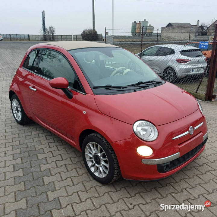 Fiat 500 500C 09 85 Parktronic I 2007 Suchorzew sprzedam