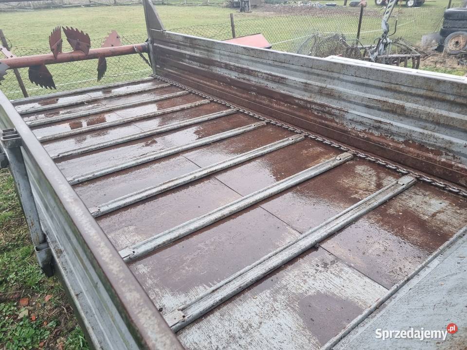 Rozrzutnik obornika 1osiowy nieuszkodzony Grodków