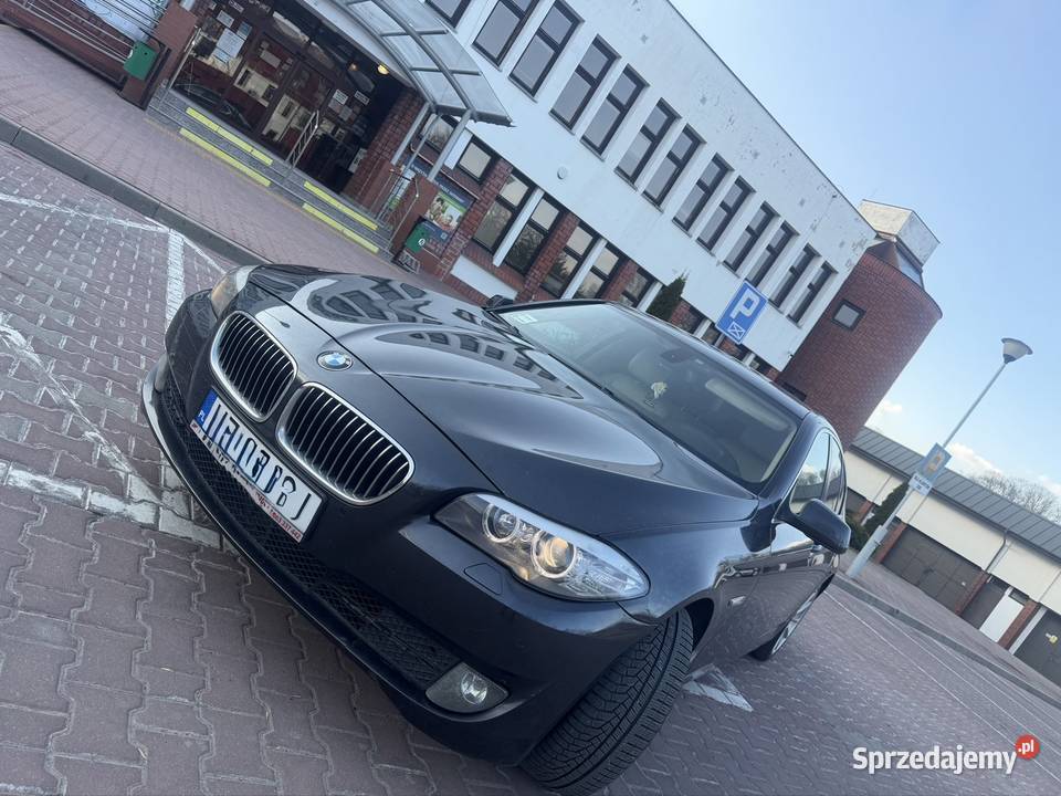 BMW F10 20 Diesel Sedan Automat Stan nieuszkodzony Chełm