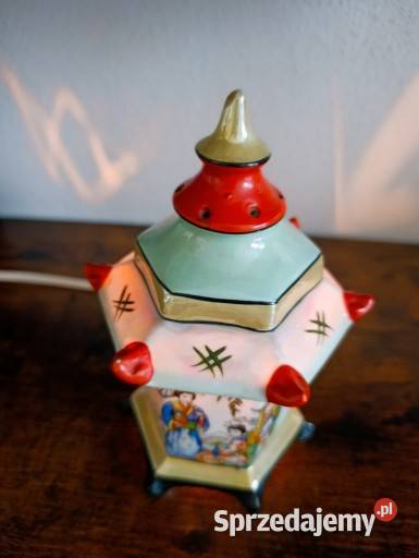 Vintage lampka porcelanowa perfumeryjna lata Olsztyn sprzedam