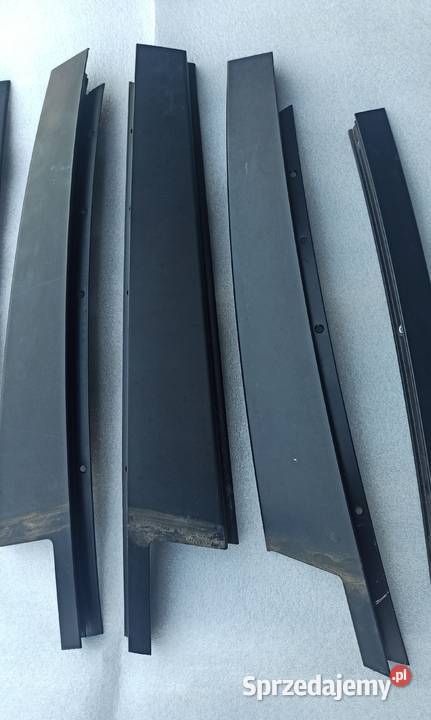 Listwy drzwi szyb Bmw e46 Czarne MAT Matowe Kmpl Dębica