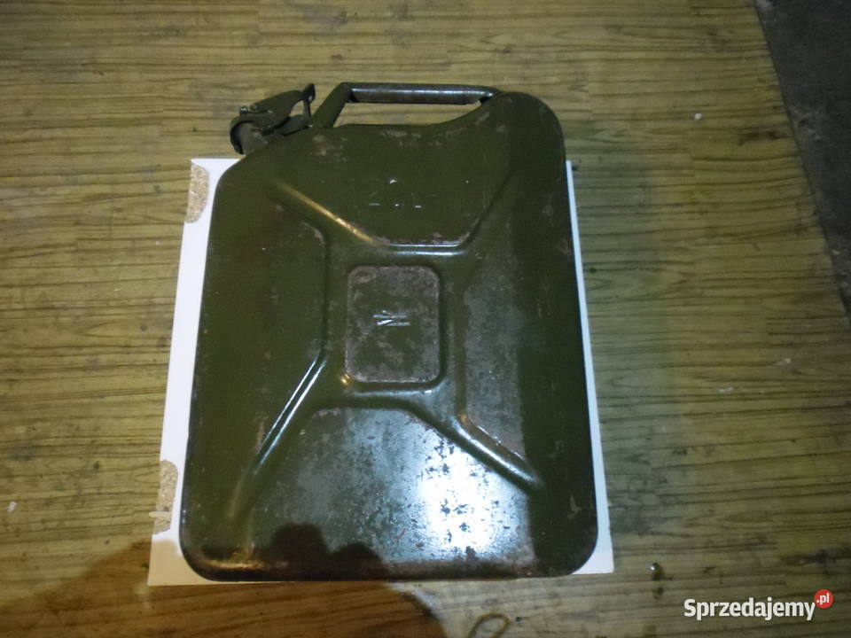 Kanister 20l z czasów PRL 1989r produkcji ZSRR Jasło