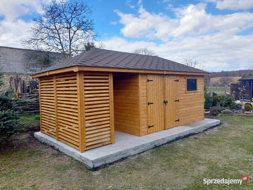 Domek narzędziowy 3x6 Altana Ogrodowa Drewutnia Częstochowa