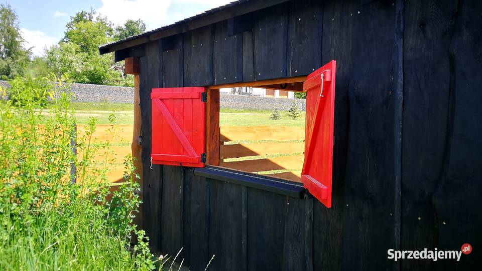Rustykalna okiennica drewniana altanowa Radków sprzedam