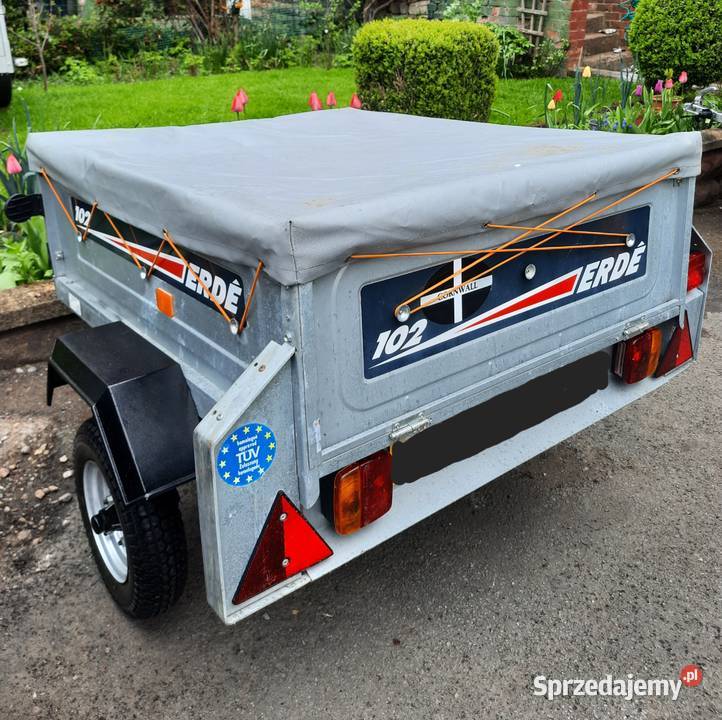 Przyczepka Erde102 wywrotka burtowe Będzin
