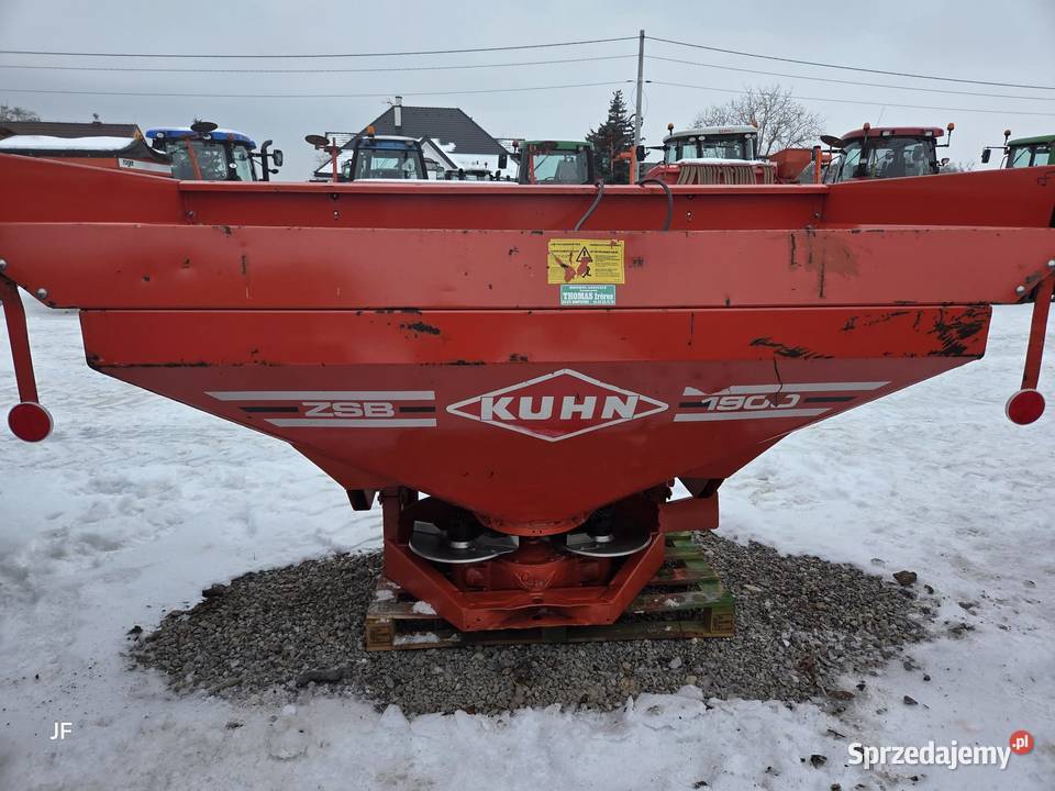 Rozsiewacz NAwozu KUHN ZSB 900 Sprawny w b mazowieckie