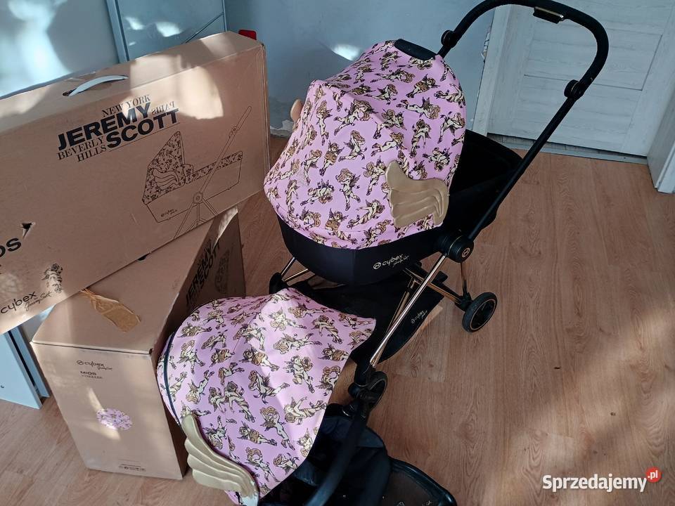 Cybex wózek mios 20 cherubs pink śpiworek lubuskie Lubsko sprzedam