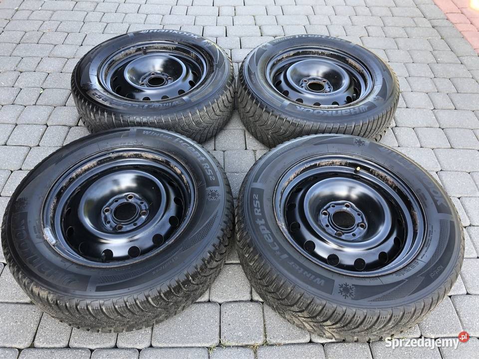 Felgi Fiat 15 4x98 z Oponami Zimowymi Samochodowe podkarpackie