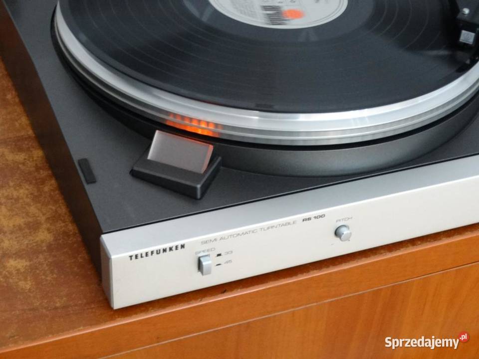 Gramofon Telefunken RS100 igła Vintage WYSYŁKA Jasło