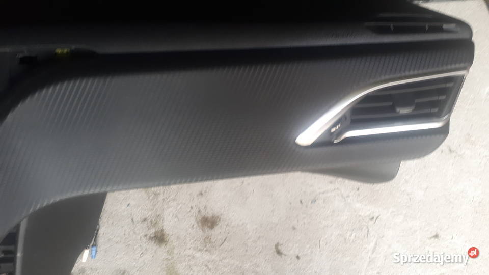Deska 208 carbon szary czarny komplet Kielce