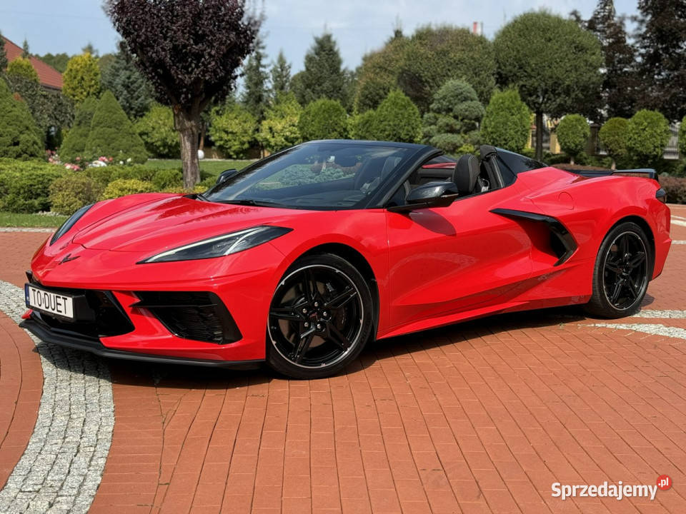 Chevrolet Corvette C8 Cabrio 62 V8 Salon Full ASR (kontrola trakcji) świętokrzyskie Widełki