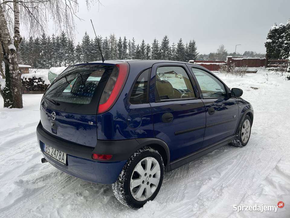 Opel Corsa 12 Benzyna Szyberach Rok produkcji 2003 Corsa Suwałki