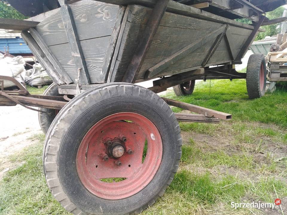 Wóz konny na 16 cal kołach ursusa Rzeplin