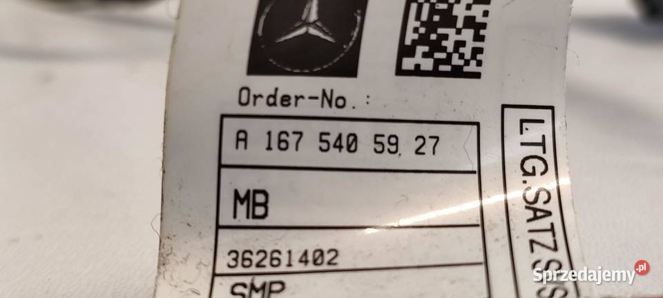 MERCEDES GLE53 W167 WIĄZKA DRZWI LEWY TYŁ