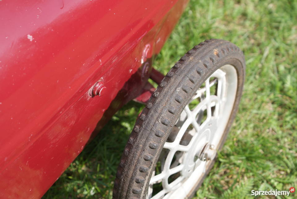 Stary kolekcjonerski samochód na pedały lata sprzedam