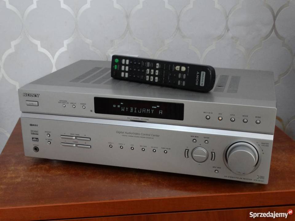 Amplituner Sony STRDE497 pilot mocny WYSYŁKA