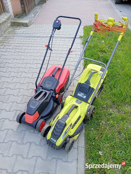 Kosiarki elektryczne 2 sztuki Dom i Ogród Kraków sprzedam